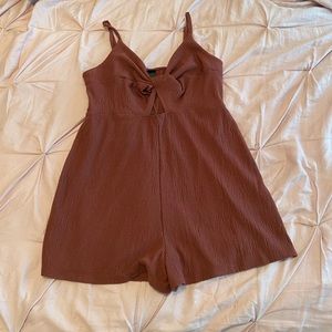 Maroon Target romper